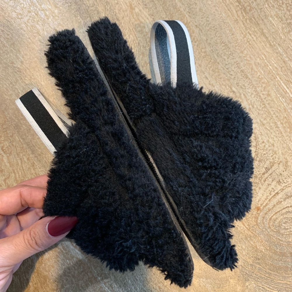 Girls Fur Slippers - Picture 8 of 8